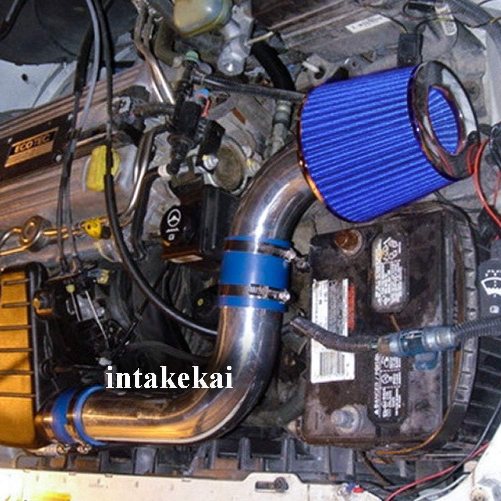 INTAKEKAI Performance Air Intake (Compatible with 2002-2005 PONTIAC GRAND AM 2.2L / 2002-2004 OLDSMOBILE ALERO 2.2L L4 DOHC ECOTEC MODELS) (BLACK)