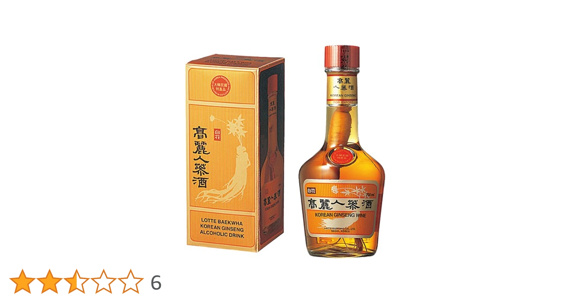 Amazon.co.jp: 高麗人参酒 700ml : 食品・飲料・お酒