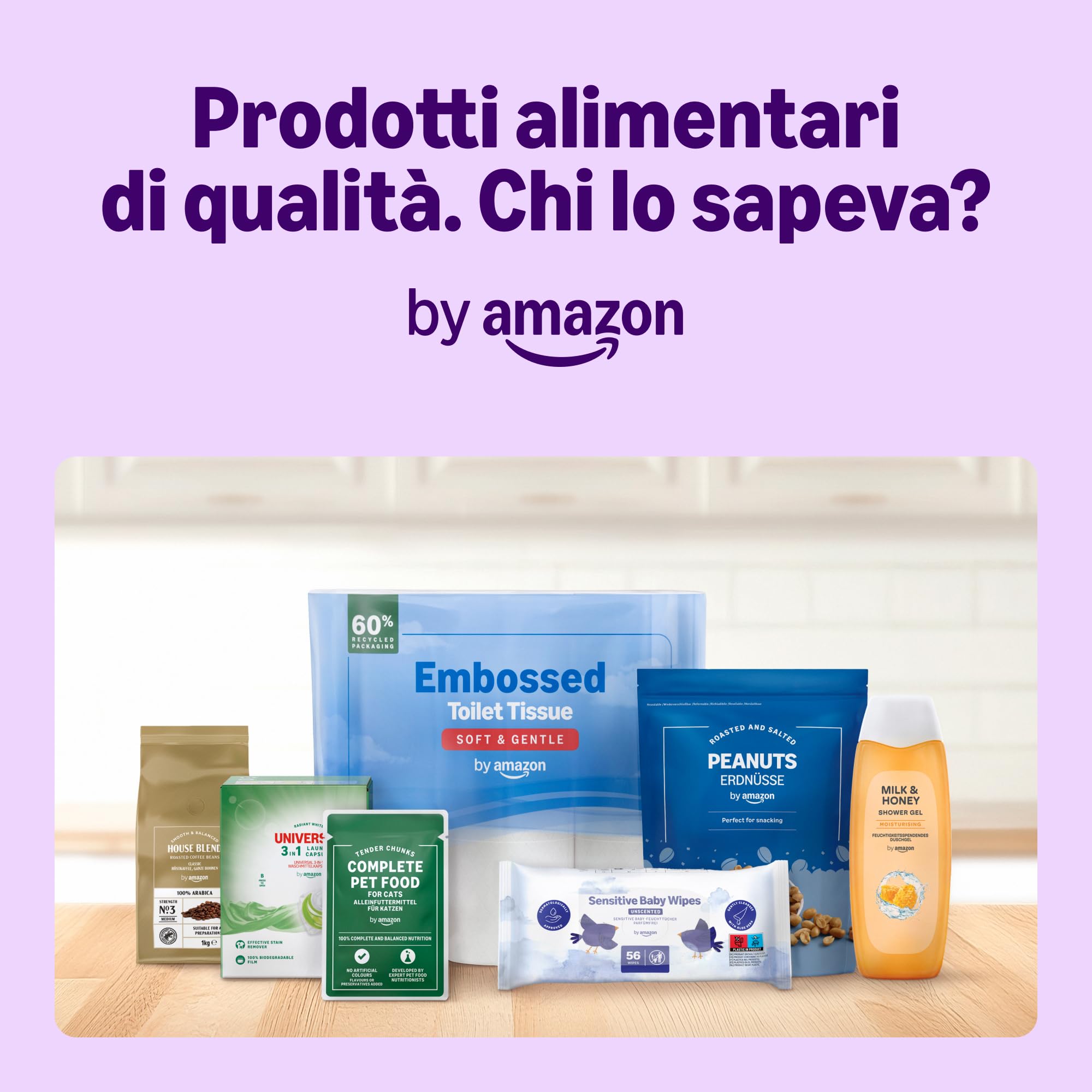 by Amazon Slip Assorbenti Donna Plus Large - 40 Pezzi (4 confezioni da 10), Neri