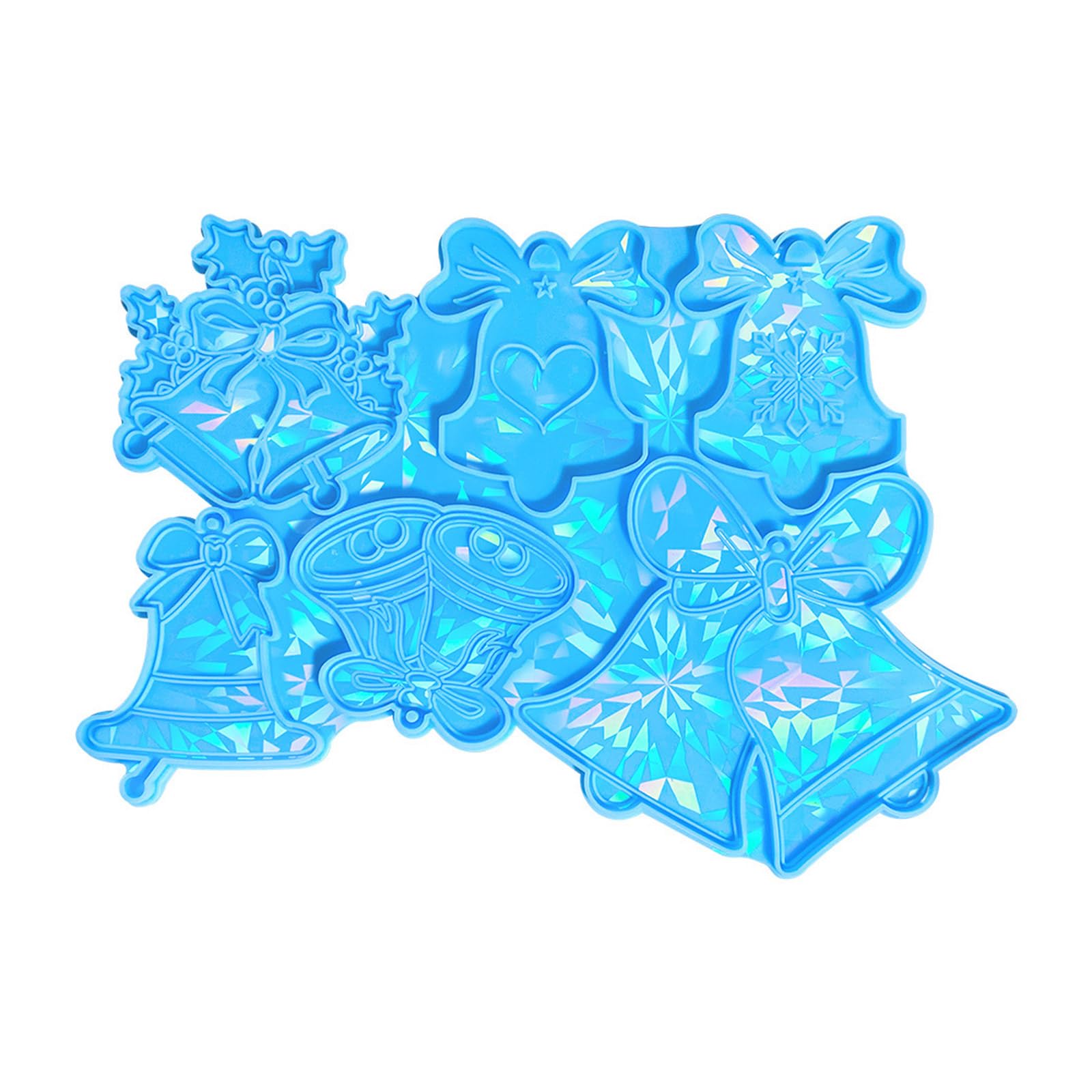 Luce e portachiavi in silicone stampo perforabile orecchini pendenti fatti a mano stampo San Valentino compleanno gioielli