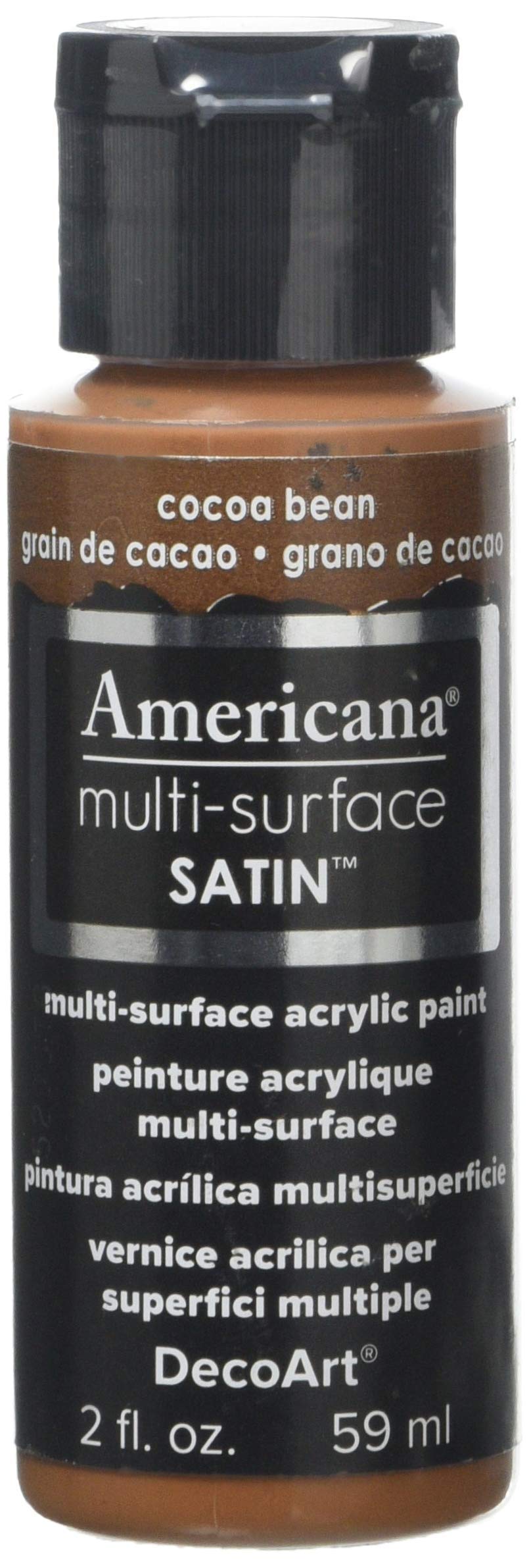 DecoArt Cocoa Bean Multi Surface Satin 2oz