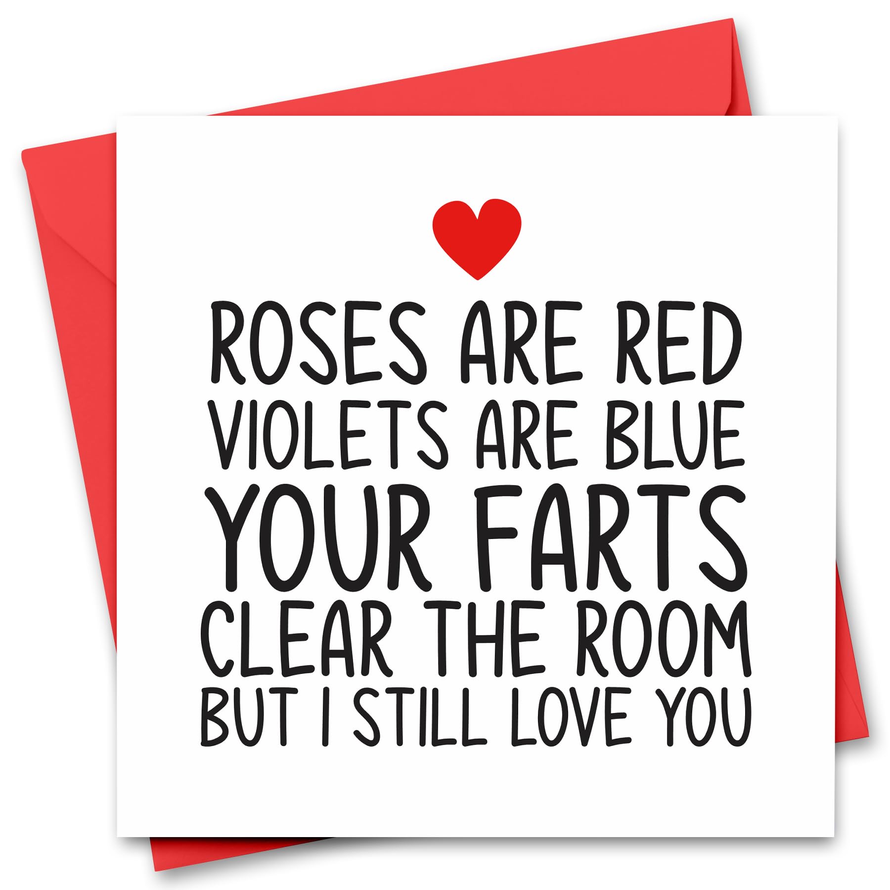 Funny Valentine's Day Card for Him or Her, Valentines Day Card for Girlfriend Boyfriend, Husband or Wife