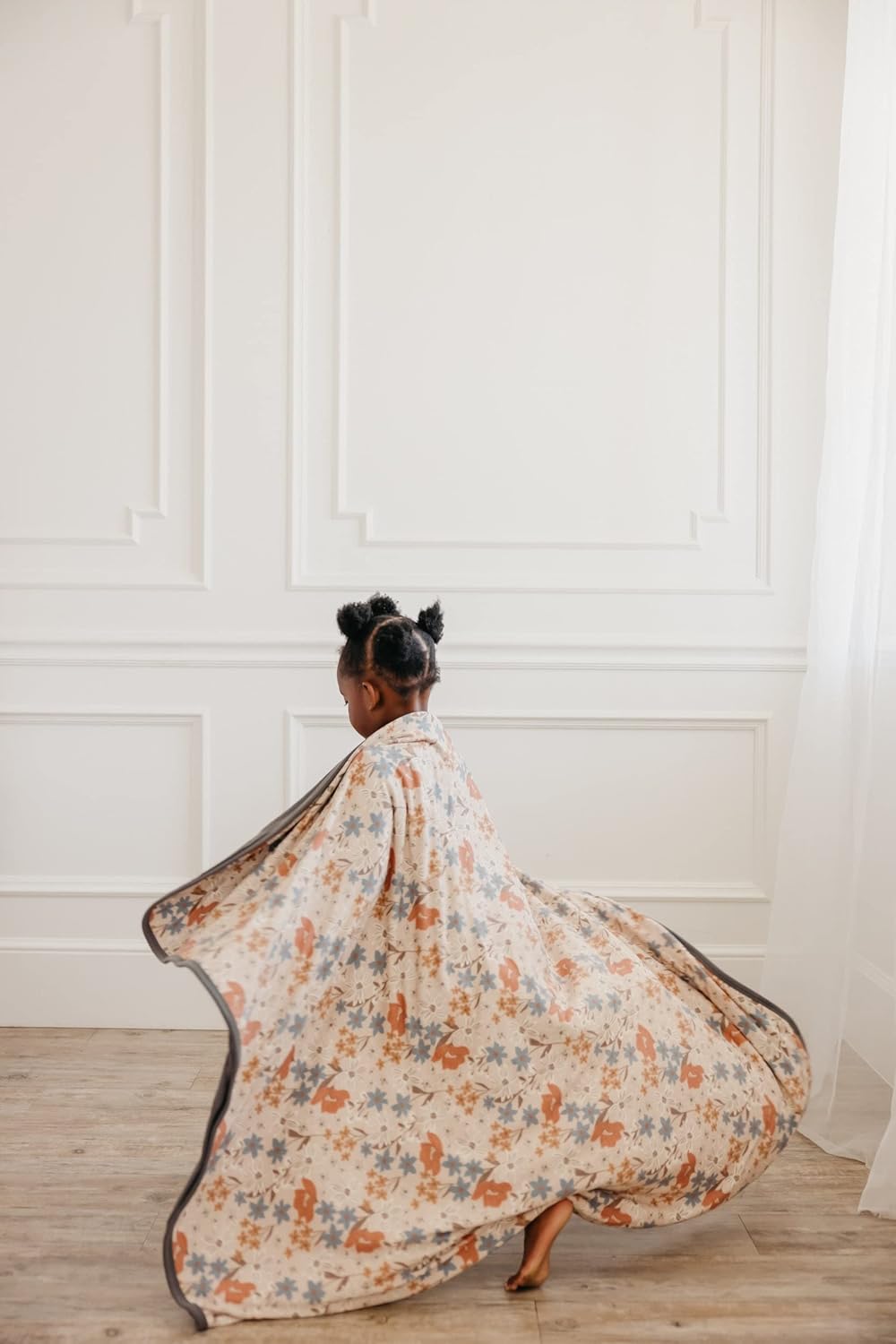 Copper Pearl Eden Three-Layer Quilt: Soft, Breathable Toddler Blanket | Cozy Baby Quilt for Newborns | 46x46 Premium Polyester/Rayon - Image 6