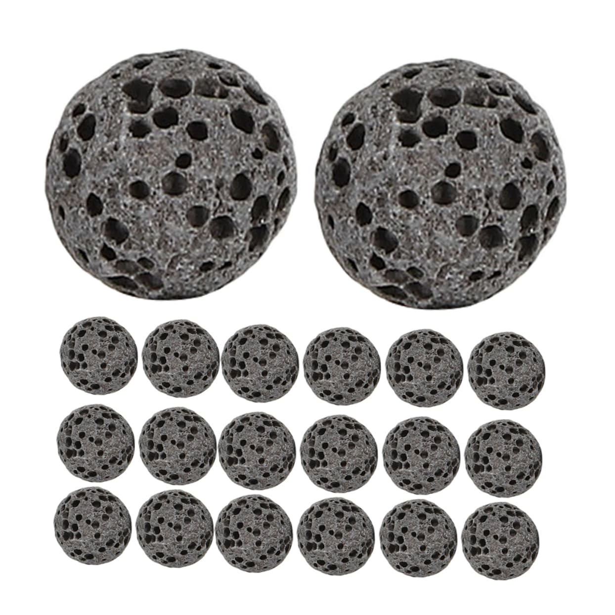 ULTECHNOVO 165piezas Difusor De De Volcánica Natural Decoración Elegante para Coche y Oficina Aromaterapia y Ambientador Accesorios De Bienestar Personalizados