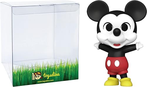 Micke y Mouse Mystery Minis - Figura de vinilo con 1 protector gráfico compatible con 'ToysDiva' (59617  J - B)