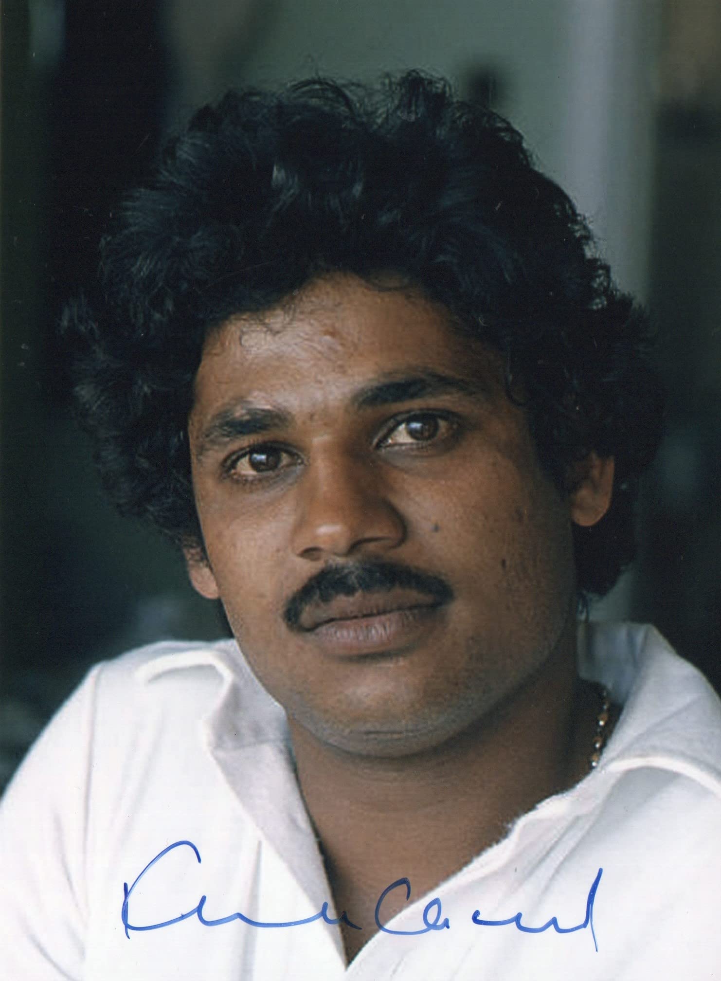 5x7 Inches Original Autographed Photo of Indian Cricketer Kirti Azad-image-46
