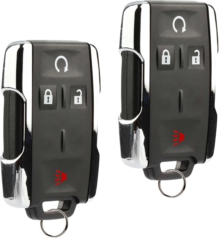 Controle remoto automotivo com entrada sem chave e partida remota USARemote compatível com Chevrolet Silverado, Colorado, GMC Sierra e Canyon 2014–2017, M3N-32337100, kit com 2