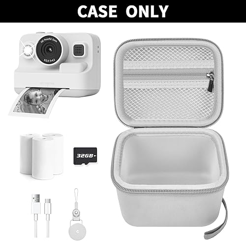 Miniatura 2 de ANKHOH Funda para Dylantopara Anchioopara Yehttapara TOZDTOpara cámara GKTZ Kids impresión instantánea, 1080P cámaras infantiles organizador de