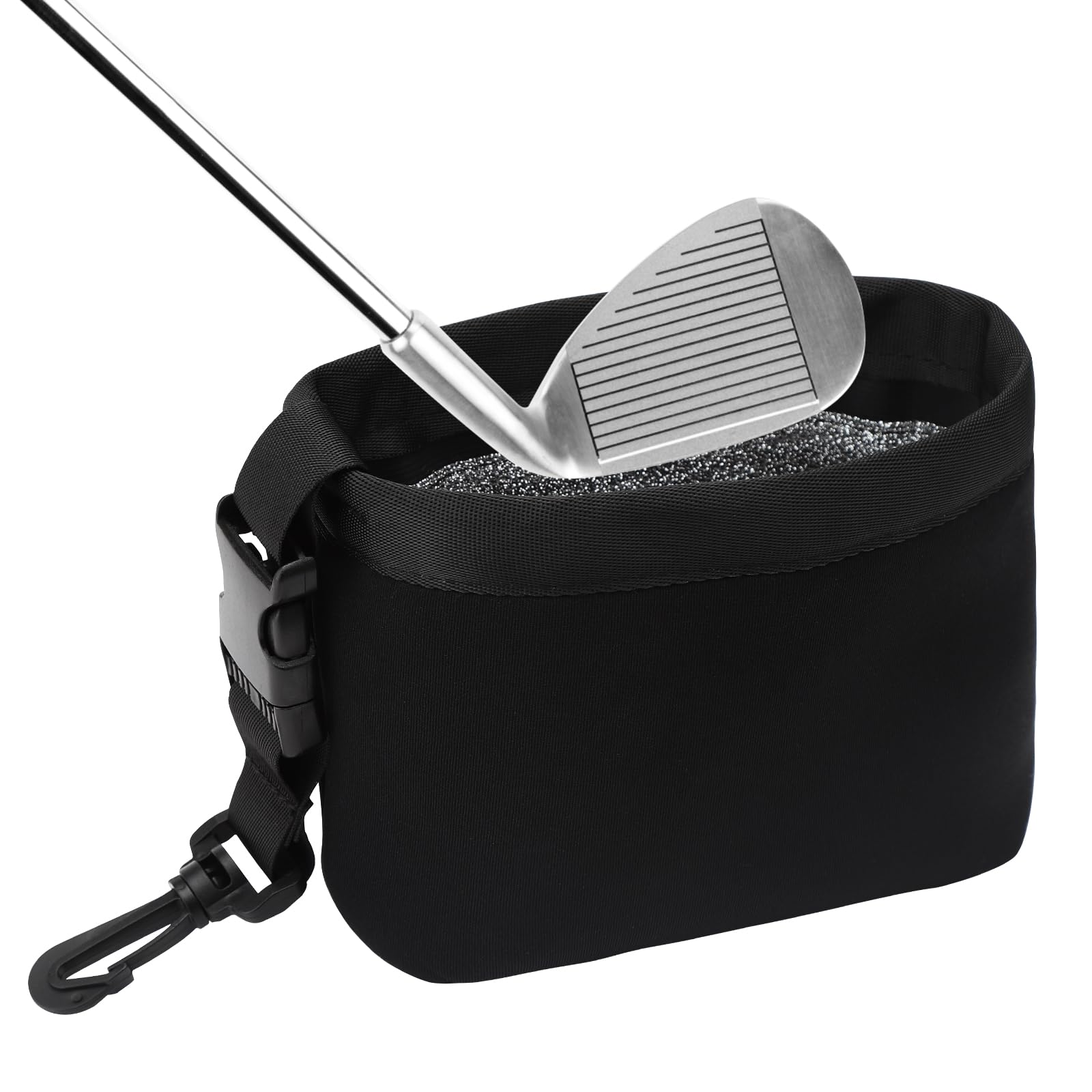 Bolsa de Limpieza para Palos de Golf y Pelotas de Golf Clip Desmontable Lavable a máquina Limpia