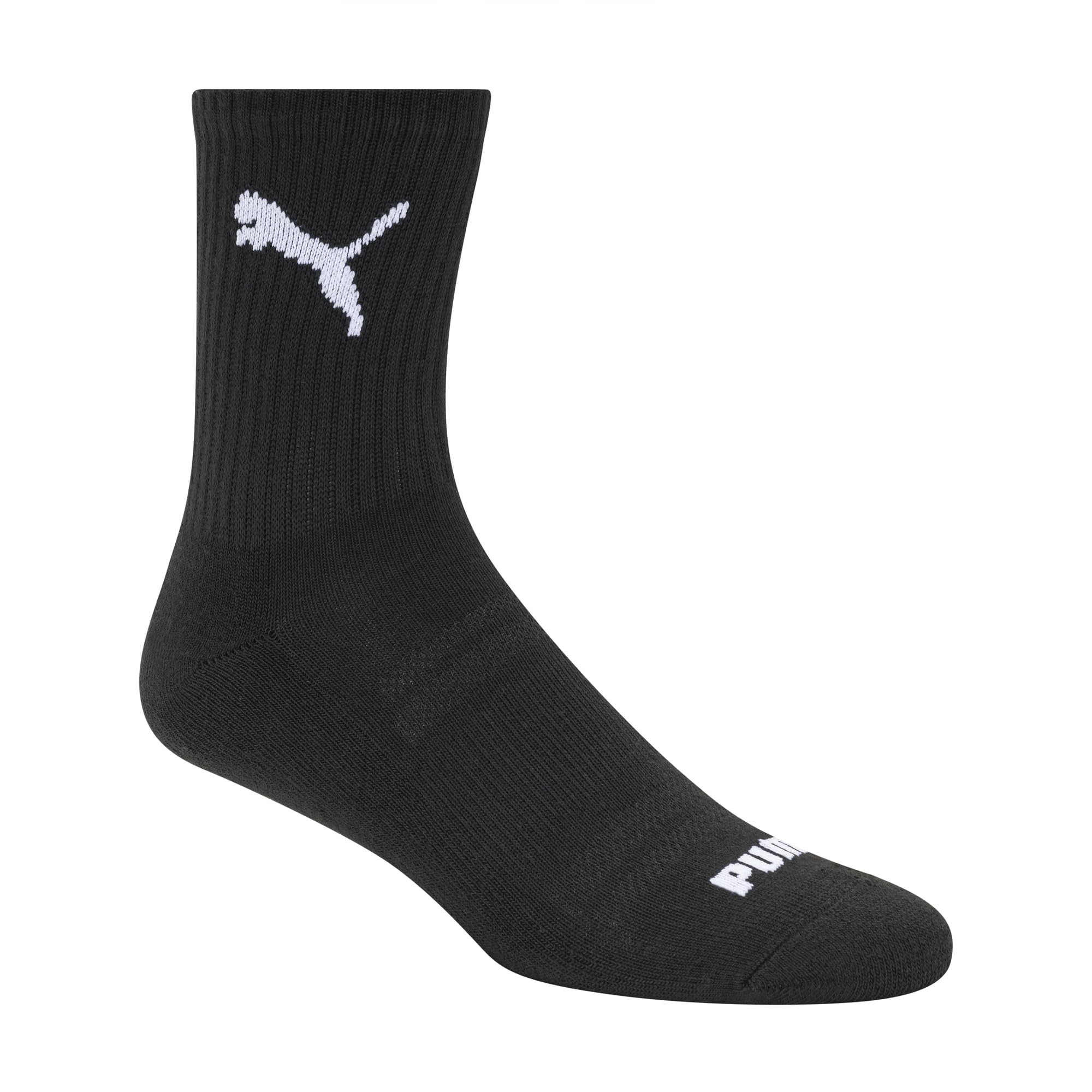 PUMA Skarpety sportowe męskie, czarny/biały, 9-13
