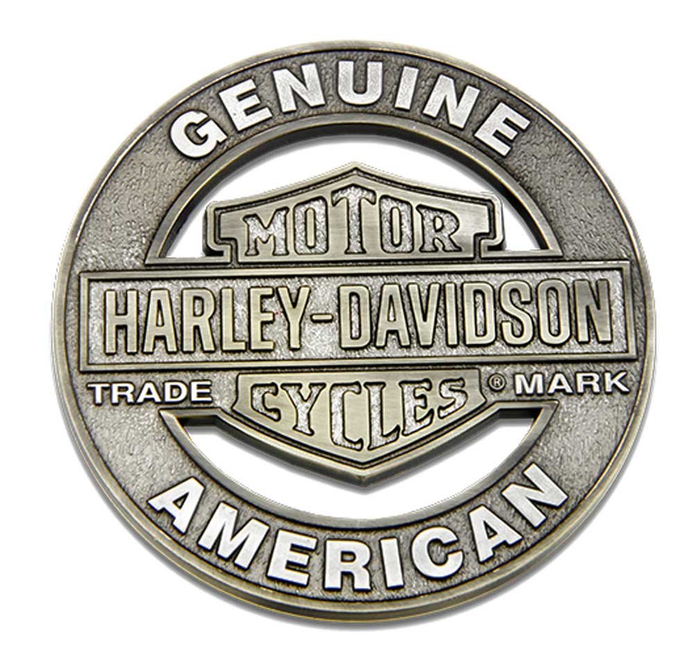 Harley-Davidson Trademark Cutout B&S Heavy-Duty Metal Magnet, 3 in. 8008543