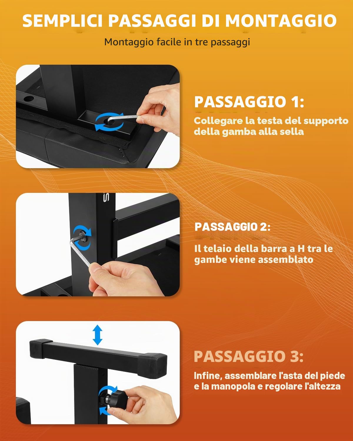 STRICH Sgabello regolabile per pianoforte, sedile per tastiera musicale, sgabello per pianoforte, sedia con cuscino imbottito per musicisti, nero, SPB-M50 (pelle PU)