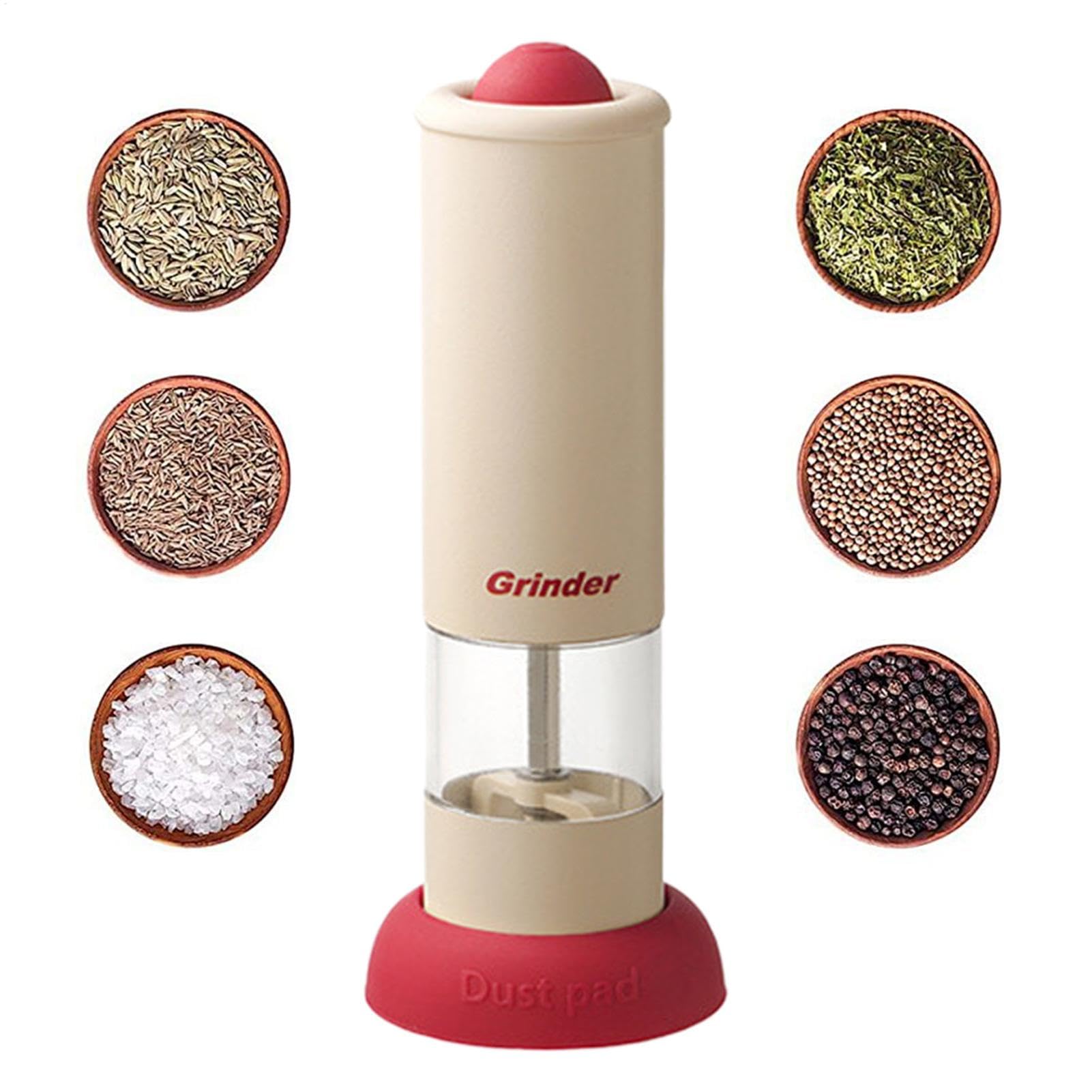 Broyeur de poivre rechargeable sans effort et moulin à sel pour soulager les mains