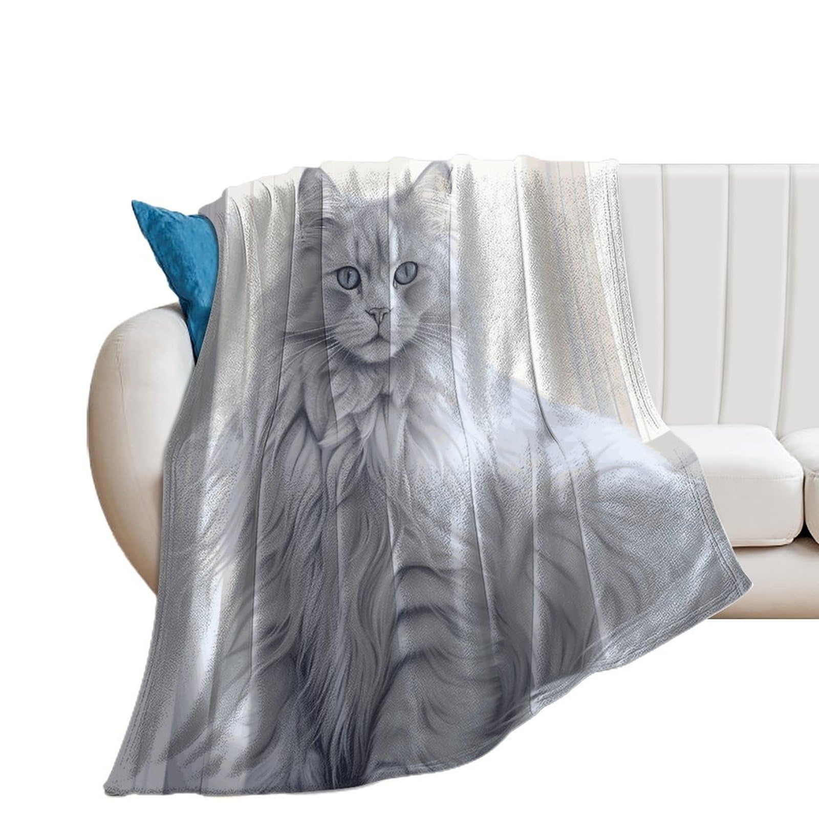 Couverture flanelle douce de qualité supérieure pour lit et sofa