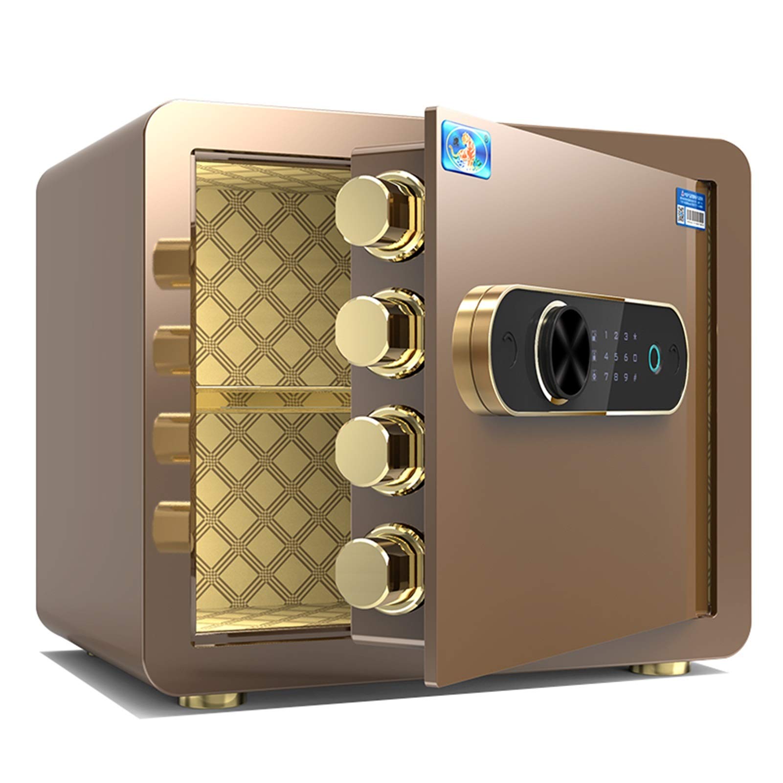 Sicuro, Cassette di Sicurezza per la casa, cabine per la Sicurezza, Sicurezza biometrica di Impronta Digitale, per casa, Gioielli e Contanti, Uso in Case, Hotel, dormitori e uffici