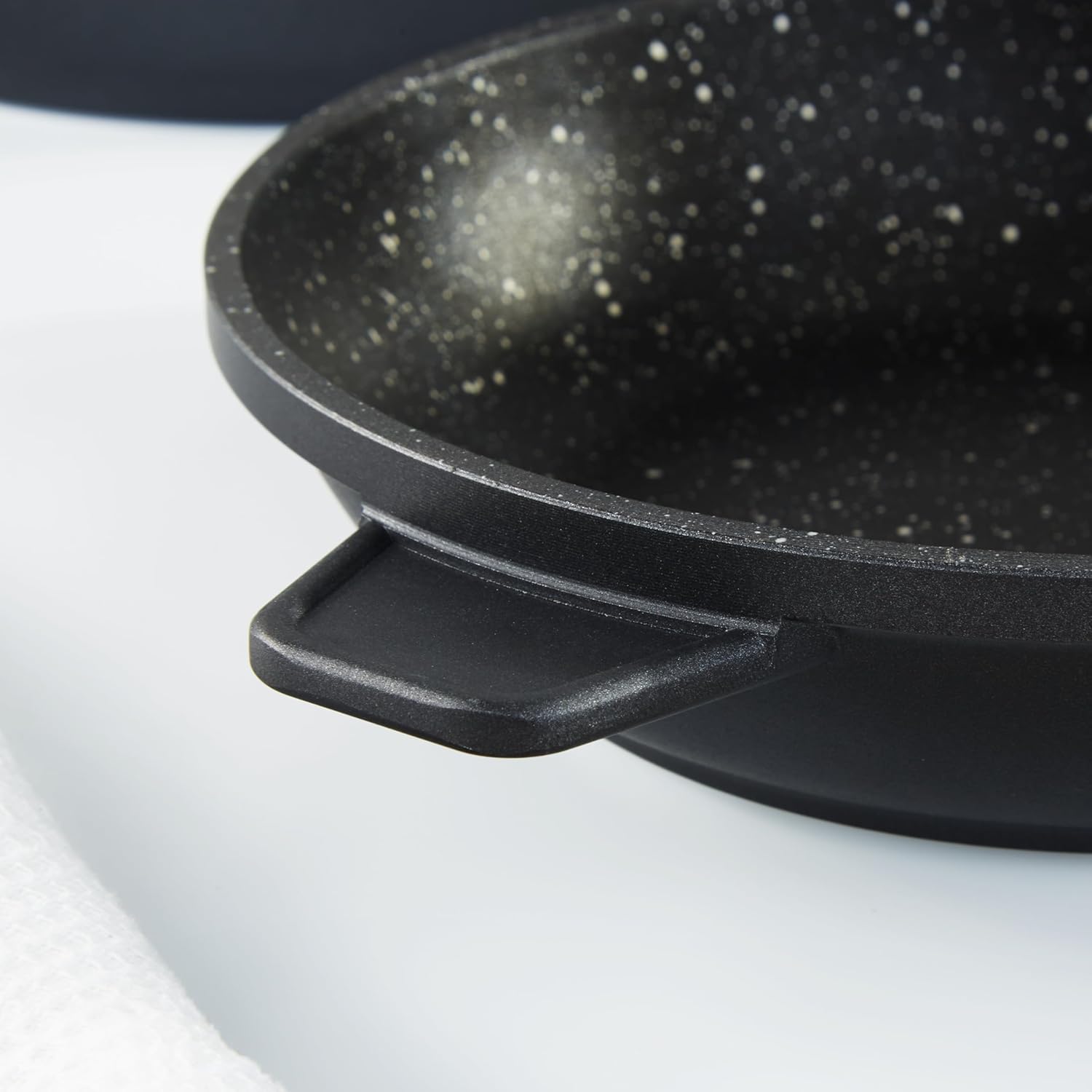 Berghoff EuroCAST Cast Aluminum Nonstick 3Pc Fry Pan Set, 8", 10" & 11", Induction Cooktop Ready, Detachable Handle, Space Saving