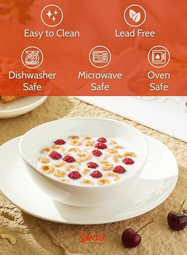 Miniatura 3 de Sweese - Tazones de porcelana (juego de 6)