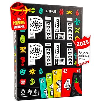 ATM Gaming PILI PILI - Board Game - Winner of the 2025 Grand Toy Prize - Tactical Stitch Card Game - 2 to 8 Players