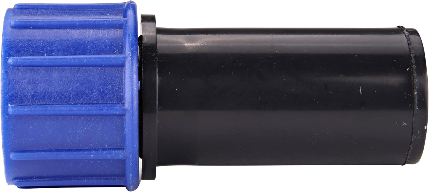 Raindrip 5/8 in. Black Polyethylene Drip Irrigation Tubing (500 ft.) and Compression Swivel Adaptor