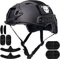 Vista 1 de ATAIRSOFT Casco táctico rápido para paintball y airsoft tipo PJ