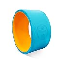 Vixen yoga wheel TPE for Straching Men & Women Exercise Roller Yoga Equipment for Home Workout, Yoga ABS Wheel For Strenght & Stability | Eco-Tpe For Caushion & Comfort. (Teal Orange, 13 Inche) gallery image