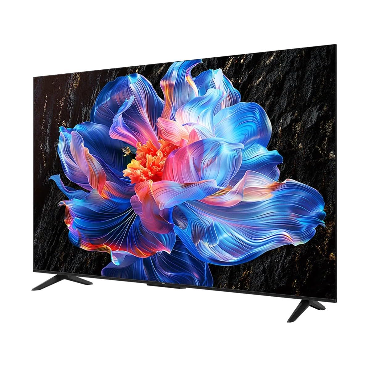 TV HDR Tcl 55P69K 140 cm 4K UHD 2025 Aluminium brossé