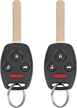 Key Fob Replacement for 2008-2012 Honda Accord Sedan(Not Coupes)/ 2009-2015 Pilot Car Keyless Entry Remote Control,KR55WK49308 35118-TA0-A00,4 Btns,2Pcs