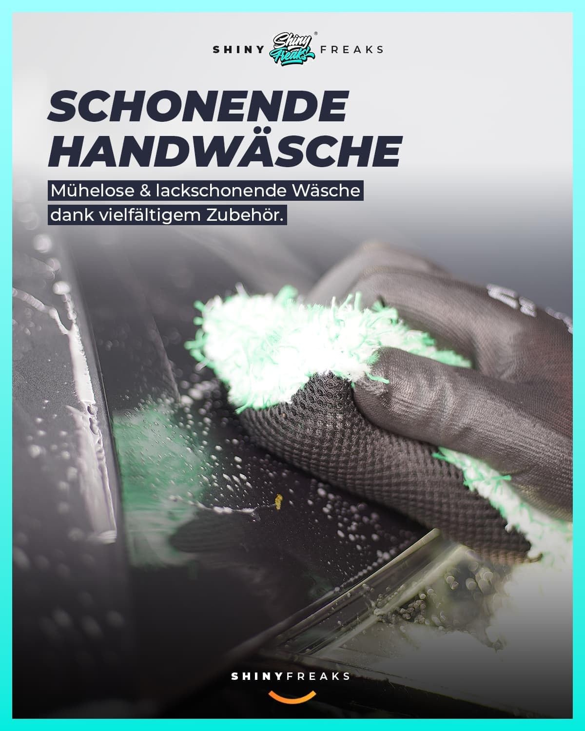 ADBL Autopflege Set: 5+1 Waschset - Insektenentferner Set für die Außenpflege - effektive Reinigung für Lack + Bug Sponge - Auto Handwäsche, Autowaschset | 5-teilig