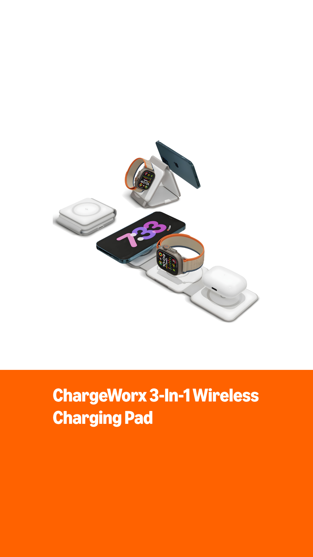 Amazon.com: 3-in-1 Foldable MagSafe Charger, iPhone 17/16/15