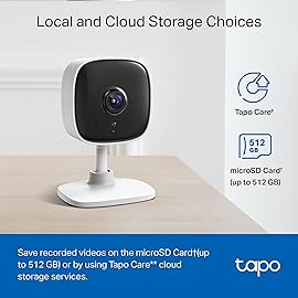 Tapo 1080P Indoor Security Camera for Baby Monitor, Pet Camera w/Motion Detection, 2-Way Audio Siren, Night Vision, Cloud & SD Card Storage, Works w/Alexa & Google Home, Plug-in, C100(4-Pack)