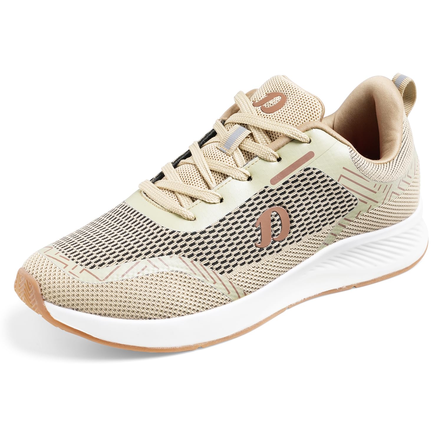Mens Running Shoe with Memory Foam Insole & Ultrasoft Outsole|Sports,Gym,Training,Walking,Jogging,Casual,Athletics|Lightweight|Comfortable|Slipon Sneaker Lace-Up Gents Boys D-2010