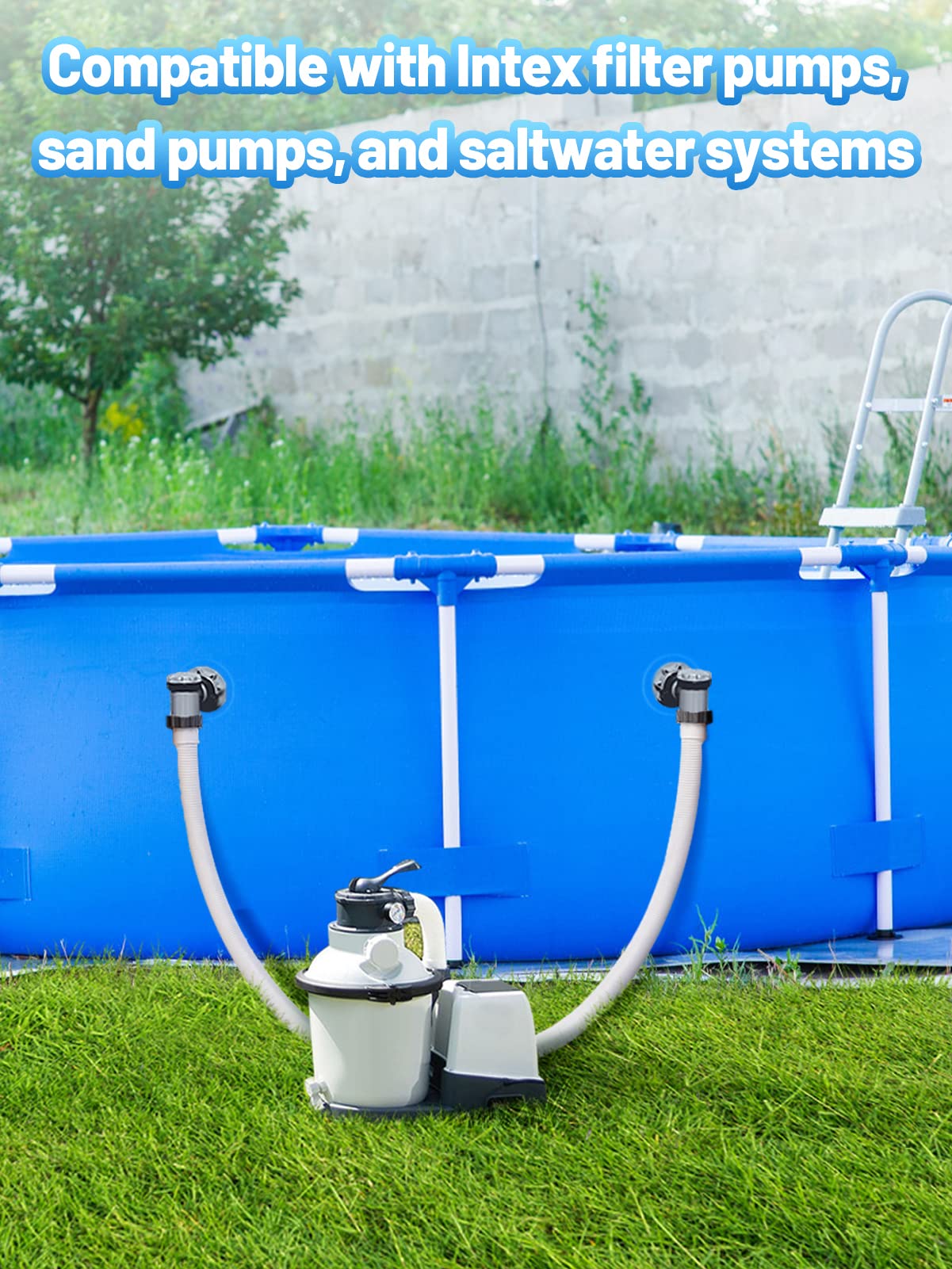 Intex Sand How To Hook Up A Sand Filter To A Coleman Pool Salt