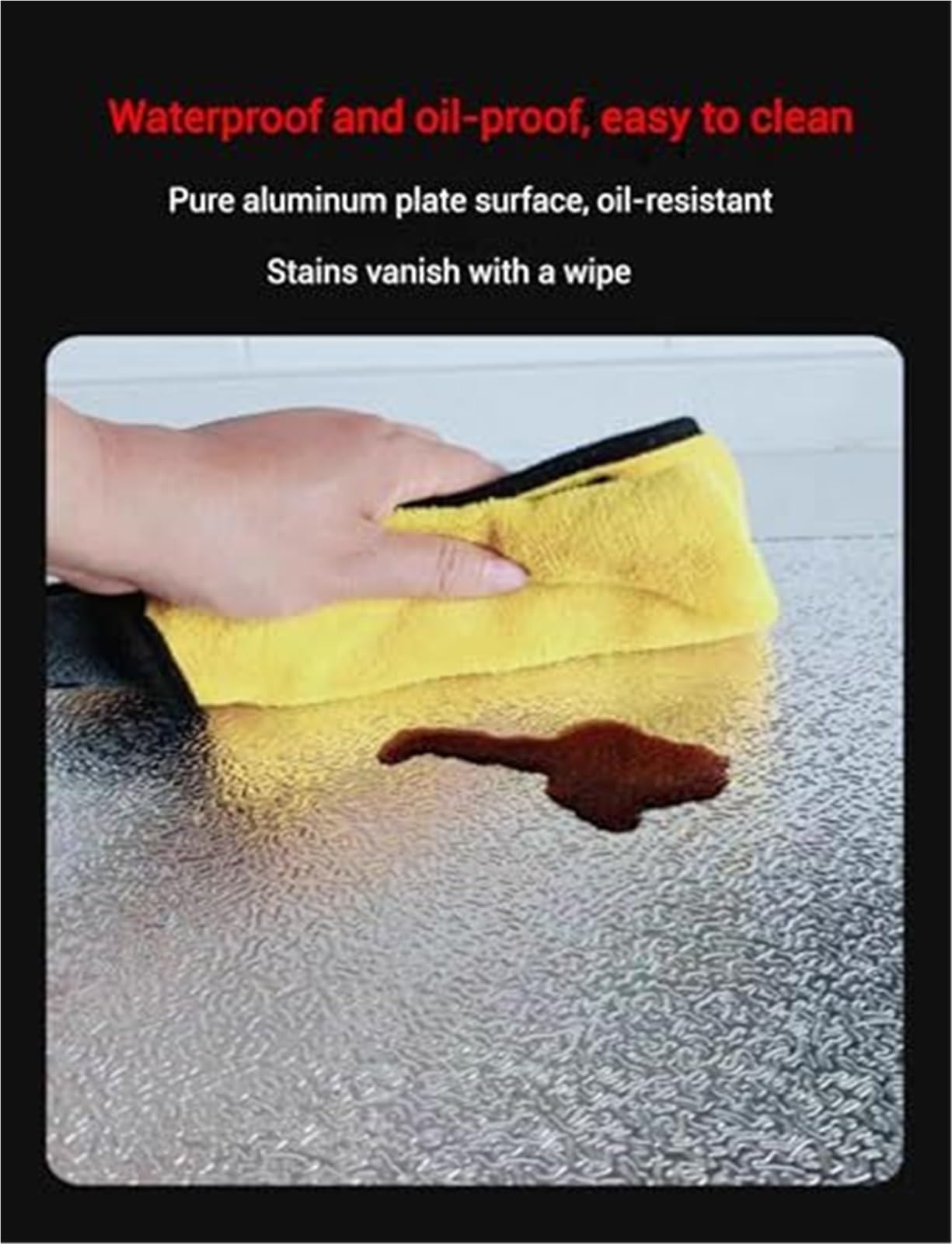 Placa aislante magnética para estufas, panel de protección térmica para estufas de gas y hornos, escudo magnético de cocina para protección contra el calor, fácil instalación