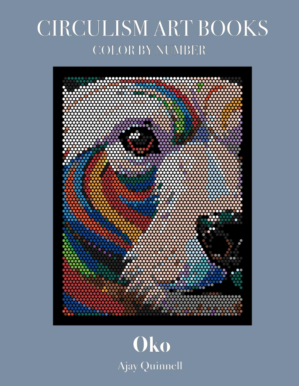 Oko - Color By Number Circulism Book - Standard paper edition