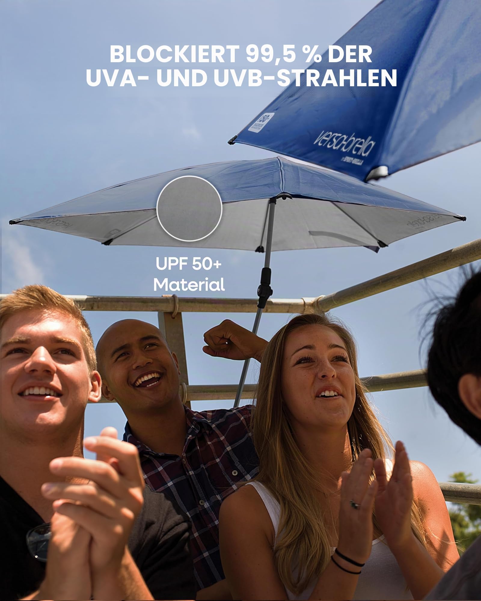 Sport-Brella Versa-Brella Sonnenschirm UPF 50+ Sonnenschutz 96cm x 100cm