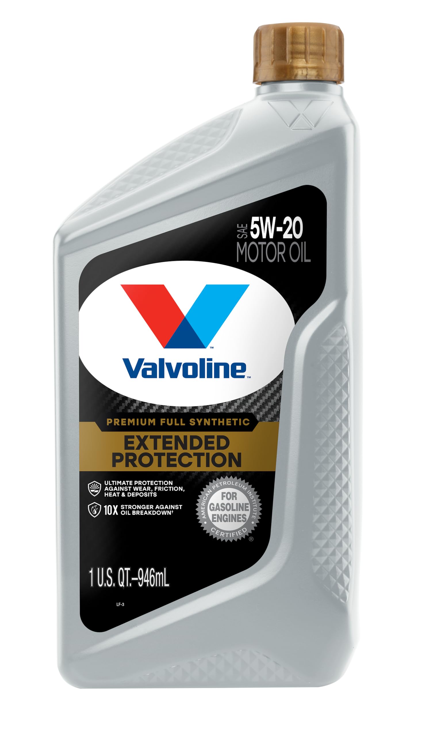 Valvoline Extended Protection Full Synthetic 5W-20 Motor Oil 1 Quart