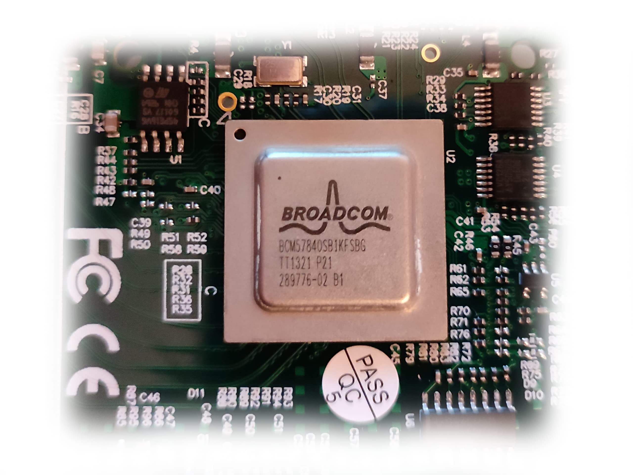 KALEA-INFORMATIQUE PCIe LAN 10G Fibra SFP+ LC Tarjeta controladora de 4 Puertos con chipset BROADCOM BCM57840 Adaptador de Red de Fibra óptica Ethernet 10GbE cuádruple | Tarjeta de red PCIe de cuatro puertos de fibra 10G SFP+ con chipset Broadcom BCM57840