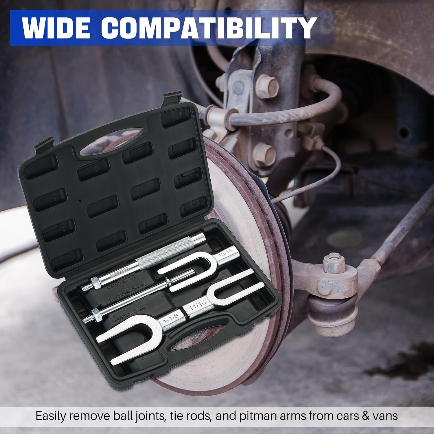 DASBET Ball Joint Separator Tie Rod Tool Set
