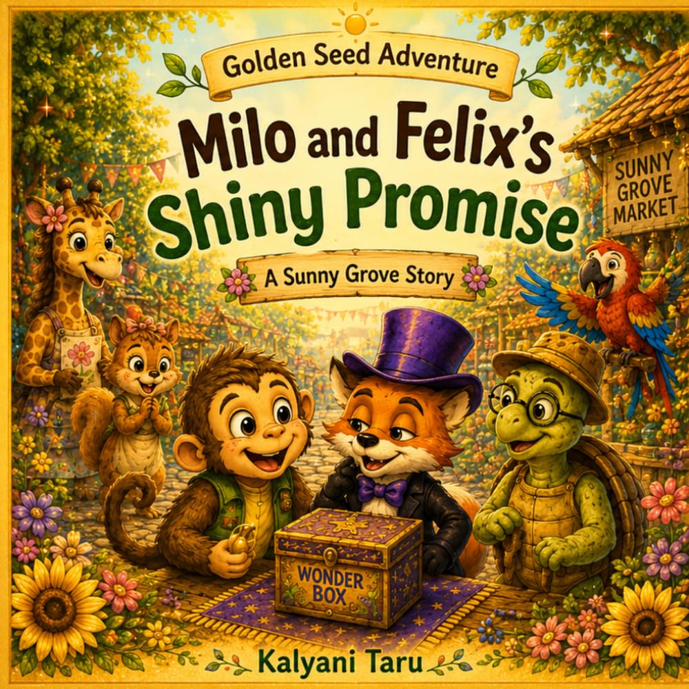 Milo and Felix’s Shiny Promise: A Story About Asking Questions and Making Wise Choices (The Golden Seed Adventures)