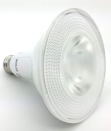 Miniatura 10 de Bioluz LED Paquete de 8 bombillas LED PAR38 90 CRI 12 W  100-120 vatios de repuesto de luz diurna 5000 K para interiores y exteriores, regulable,