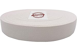 1.5 Inch Wide Premium Quality Natural Cotton Webbing