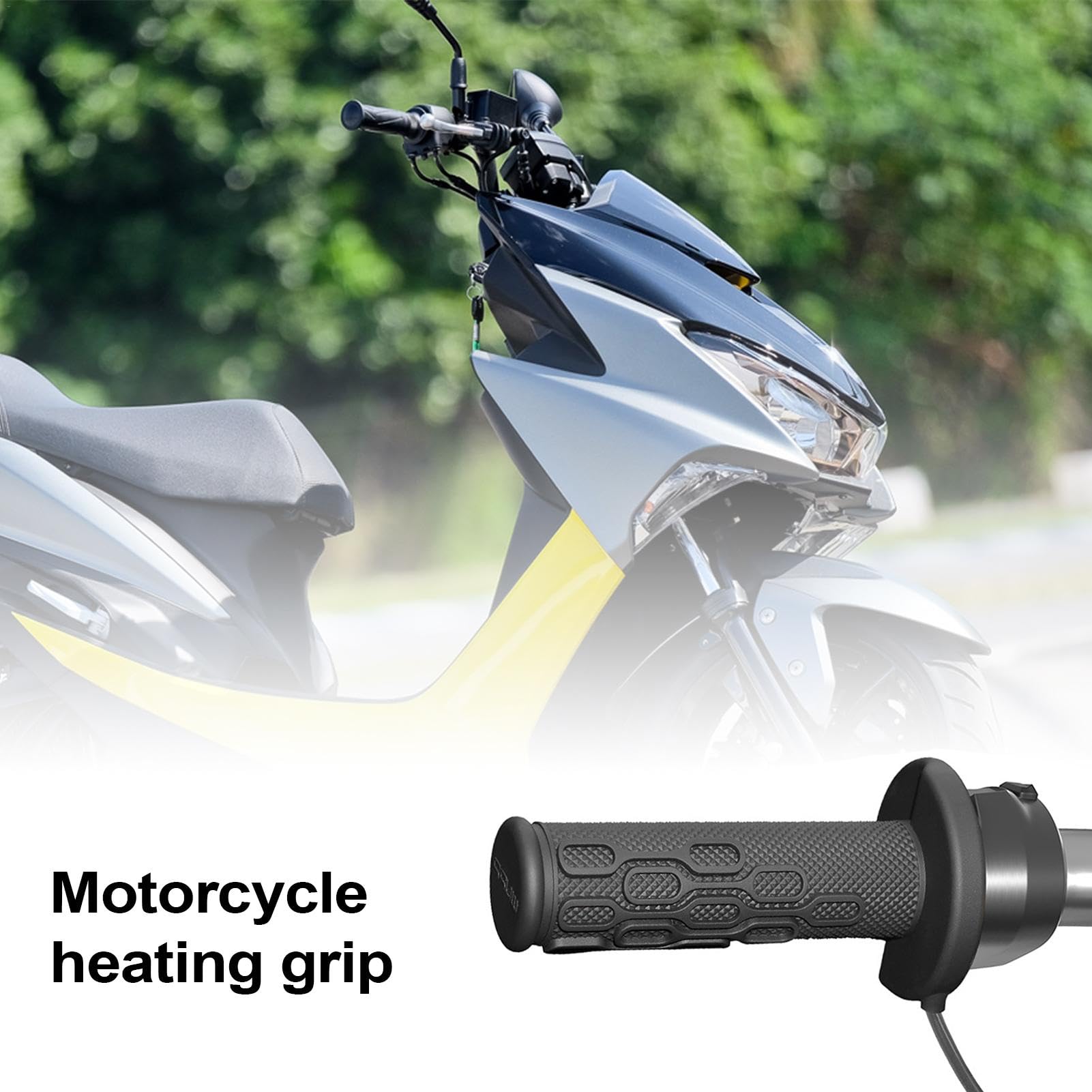 Ogrzewacze do rąk motocyklowych, podgrzewacze do rąk motocyklowych | Osłona kierownicy do ciepłego ogrzewacza dłoni do skutera, podgrzewanego, zimowego, zim