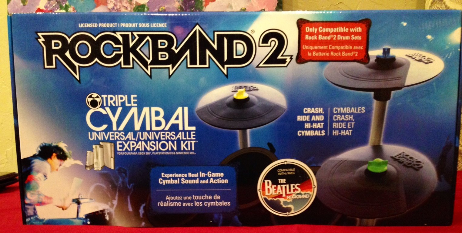 Mad Catz Rock Band 2 Triple Cymbal Expansion Kit (Ps And Ps3