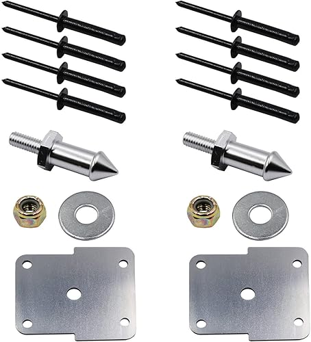 Miniatura 2 de LOSTAR Par (2) Kit de reparación de poste de clavija de asiento de ATV roto para Polaris 2008-2016 Ranger 500 700 800 XP 4x4, Ranger EV 400 2204383