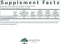 Vista 2 de Genestra Brands Hierro líquido Suplemento mineral coloidal Sabor natural a frambuesa 8.1 onzas líquidas