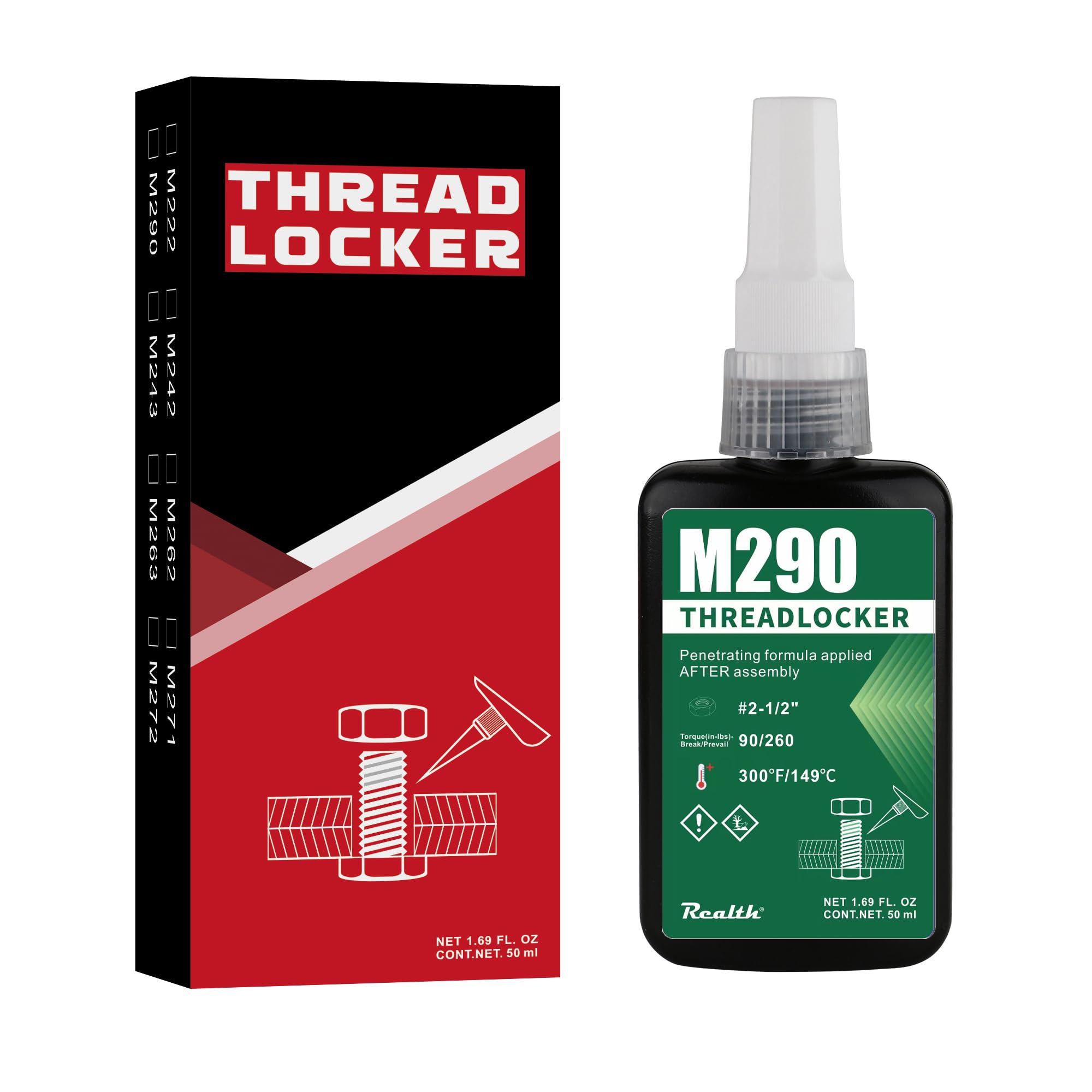 Realth High Temp Retaining Compound - 50ml -13