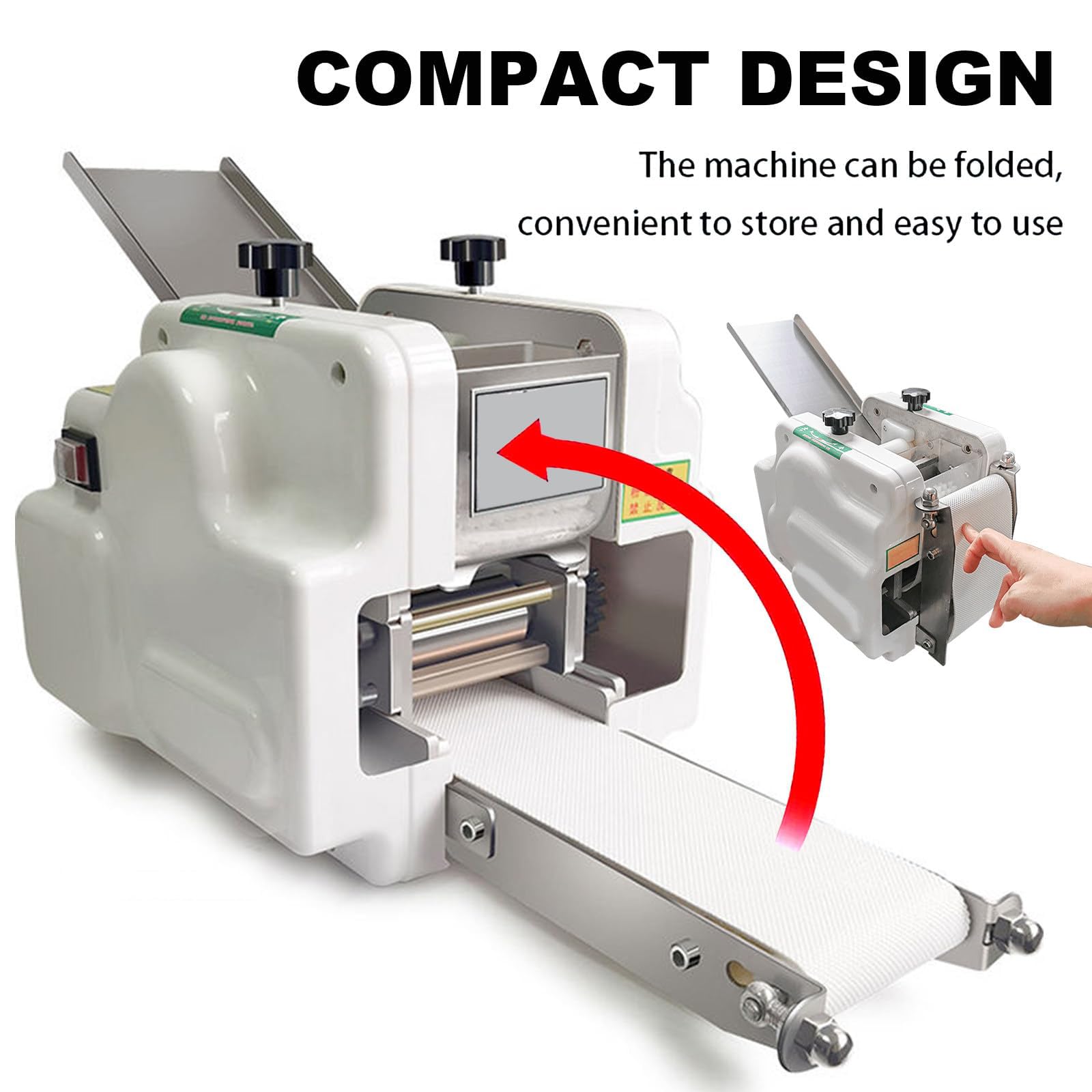 Automatische Knödelverpackungsmaschine, kommerzielle Wan-Tan-Hautmaschine