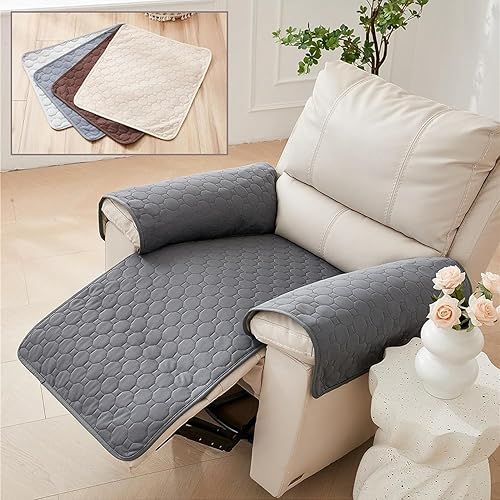 Miniatura 6 de Funda para reposabrazos de sofá, protector de sofá para funda de brazo de silla reclinable, funda de sofá para perros para asiento de sillón, funda