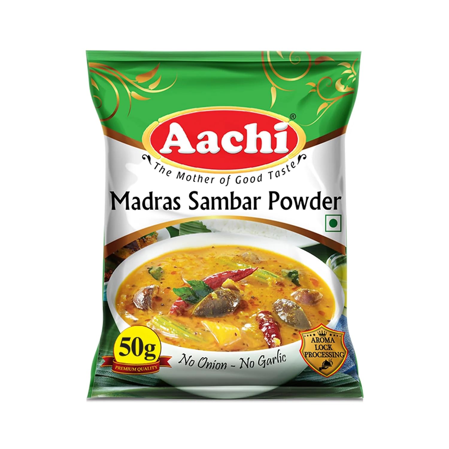 AACHI Sambar Powder 50 g | Pack of 10 | Total 500 g | The Mother of Good Traditional Taste ! (B0DC5GP5XN) Amazon Price History, Amazon Price Tracker