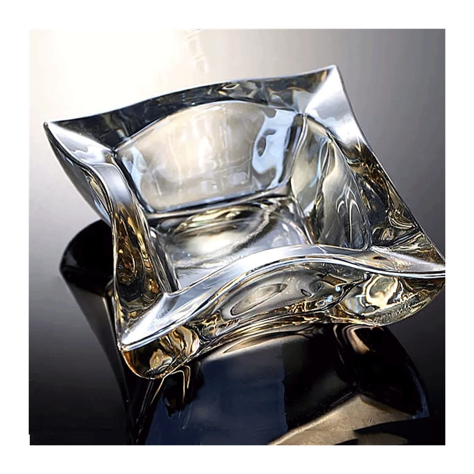 Gthtuhfd 3 Ash Tray Prism Glass Ashtray Living Room Bedroom Hotel Ashtray Transparent Ashtray Prism Transparent Glass Ashtray Ashtray For Outside Patio,